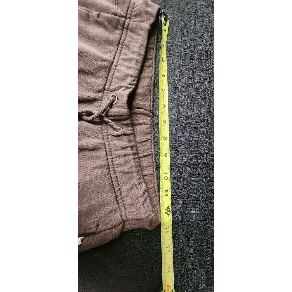 Adidas Women's Brown Slim Long Joggers Size XS Logo Drawstring Lightweight EUC - Picture 8 of 10